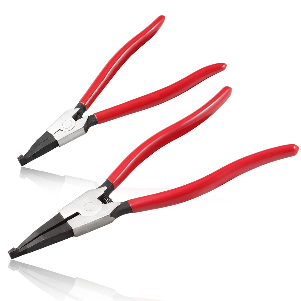 LEONTOOL 8-inch lock ring pliers for quick, precise ring removal