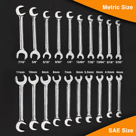 LEONTOOL sae wrenches offer versatile size options for home maintenance