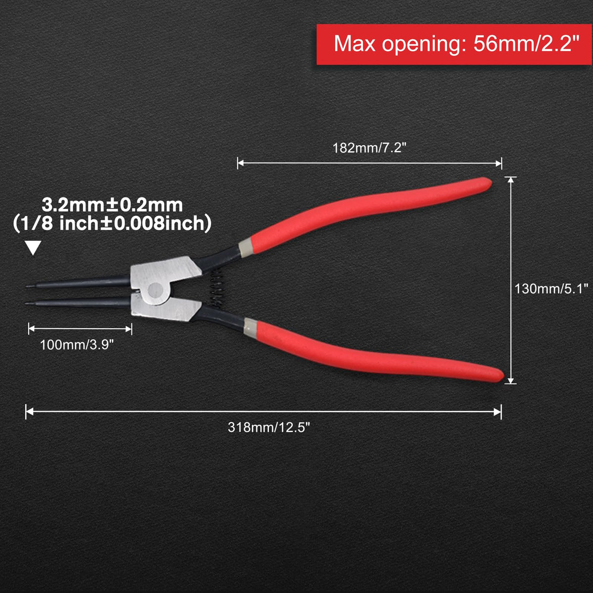 LEONTOOL PVC non-slip handles provide comfortable grip and control during tasks.