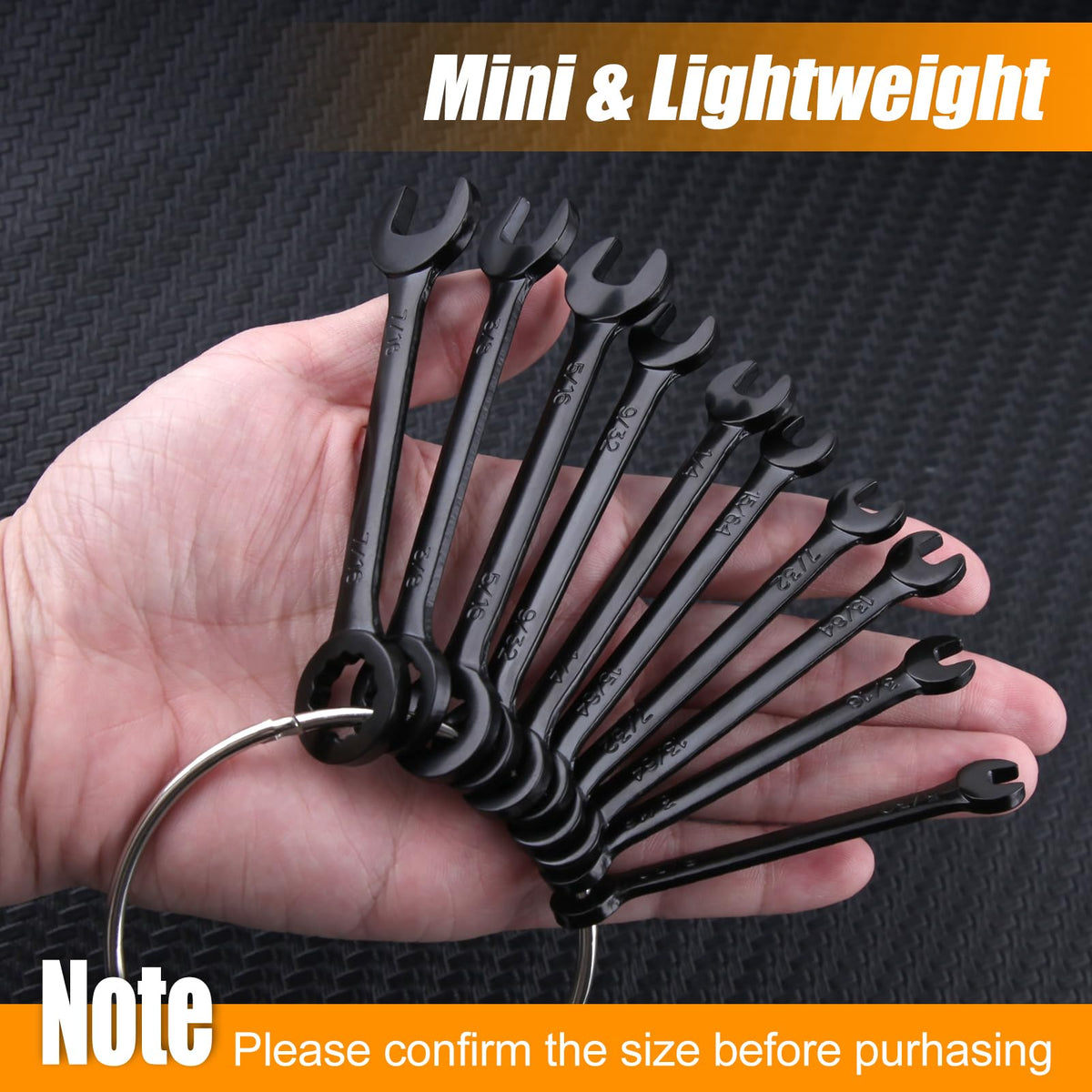 Ultra-thin profile fits confined areas where standard wrenches struggle.