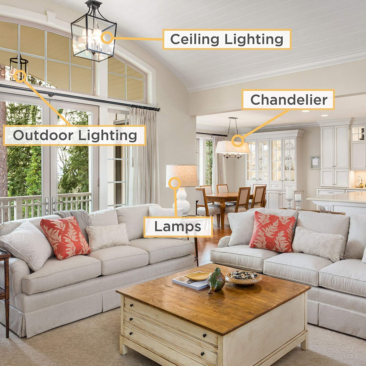 Leools E12 candle bulb fits slim fixtures with ease