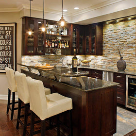 Leools pack of 4 creates cohesive vintage lighting across rooms.