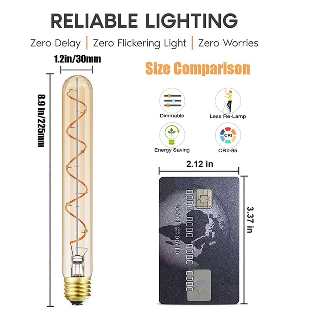 Leools pack of four energy saving LEDs for value and style