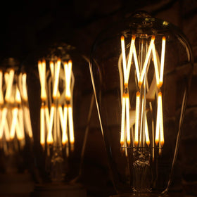 Leools LED Edison bulb provides instant, full brightness