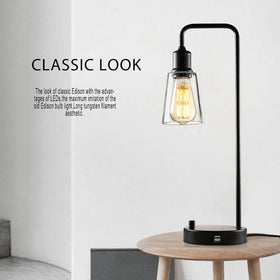 Leools bulb emits warm glow for dining room ambiance