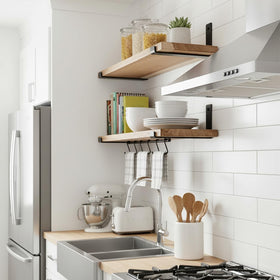 LEOPO bracket mounted with standard boards ready for daily use