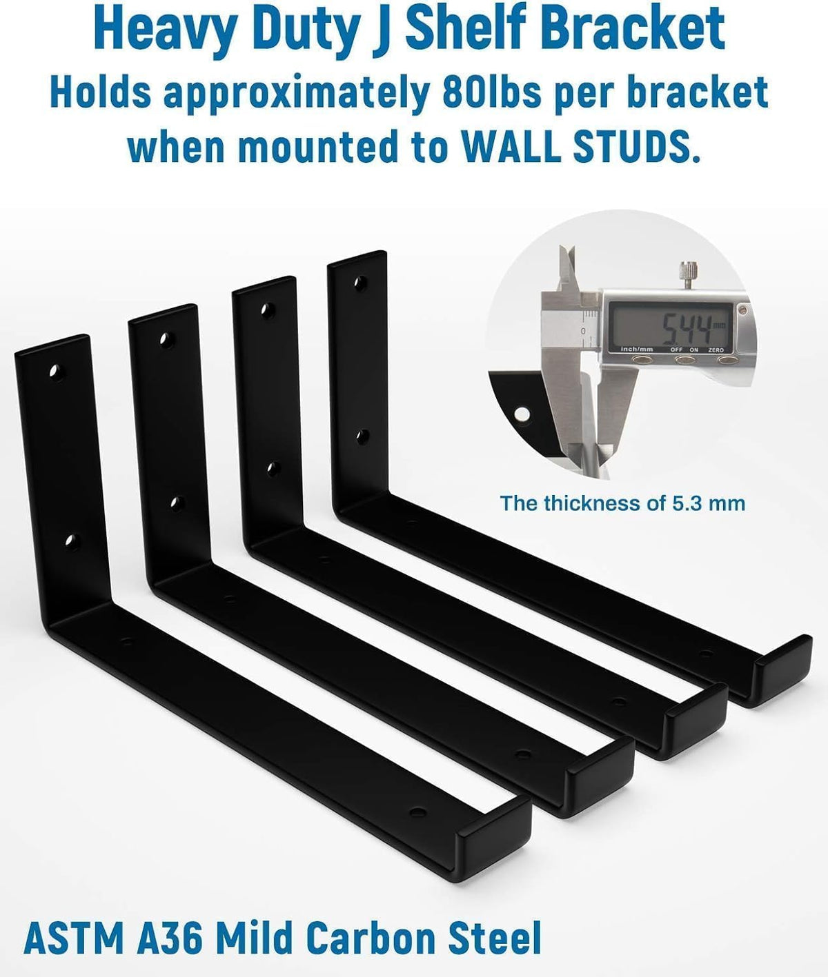 Wall-mounted setup with shelf demonstrates clean, minimal hardware.