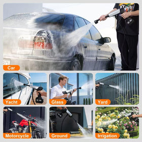 LEOTER brushless copper motor powering strong, durable cleaning.