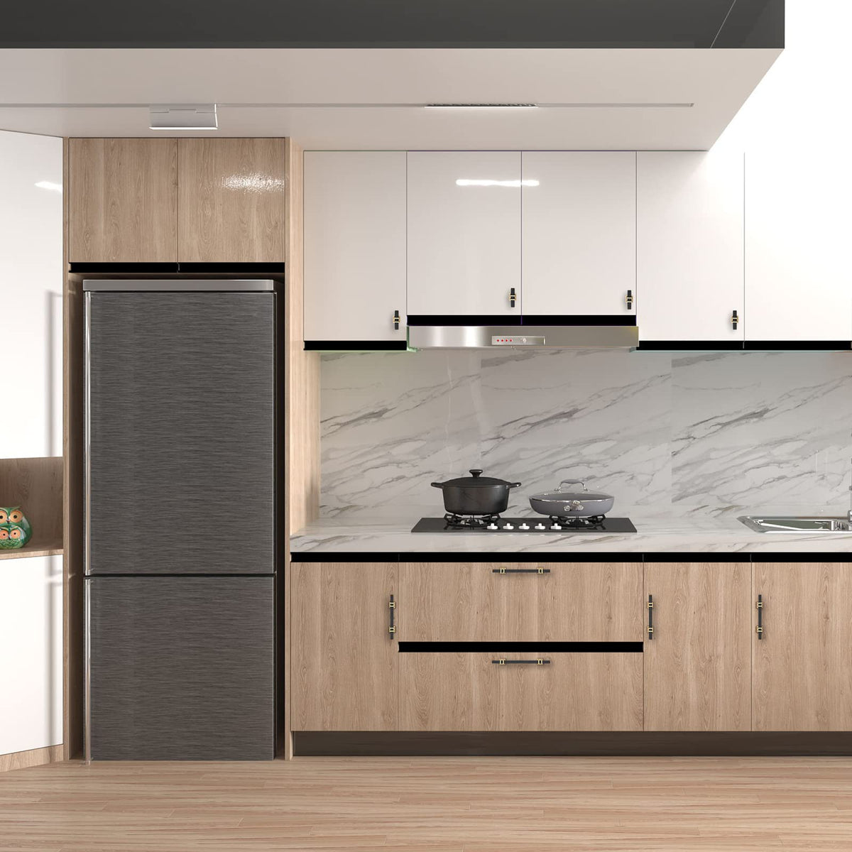 Lepatape modern hardware adds contemporary style to surfaces