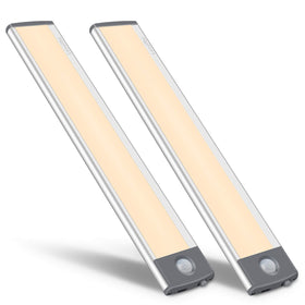 LEPOTEC 30-LED light mounted on cabinet front provides soft, glare-free illumination