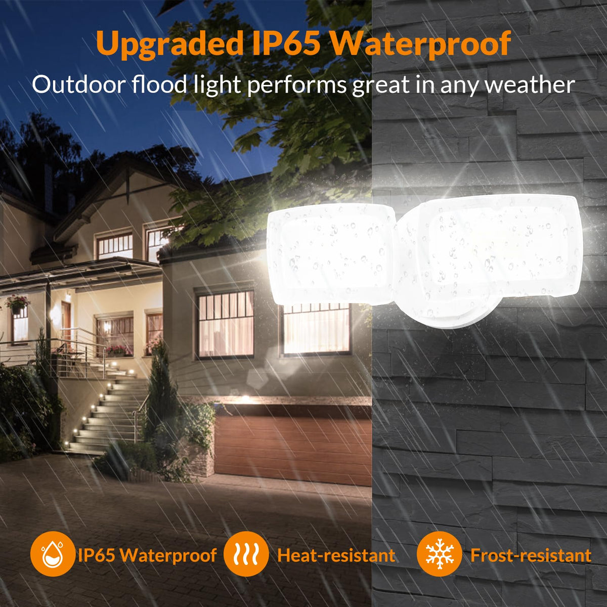 LEPOWER lighting brightens garden paths for safer nighttime visibility