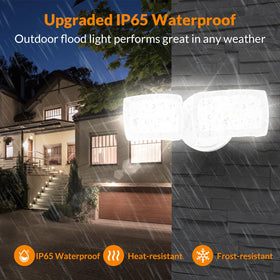 LEPOWER lighting brightens garden paths for safer nighttime visibility