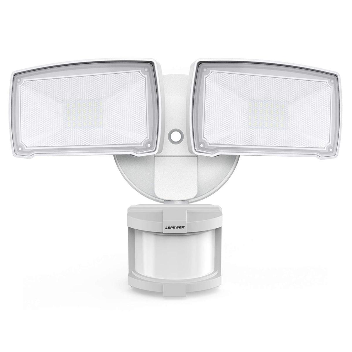LEPOWER 30W security light for front door installation improves nighttime visibility.