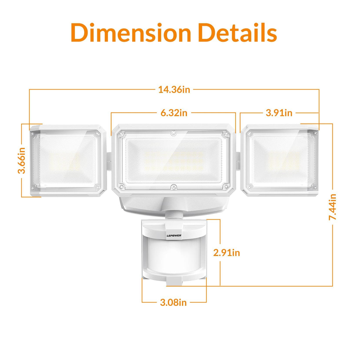 LEPOWER battery compartment access enables quick battery replacement.
