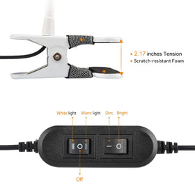 LEPOWER dual-switch cord enables quick color and brightness adjustments