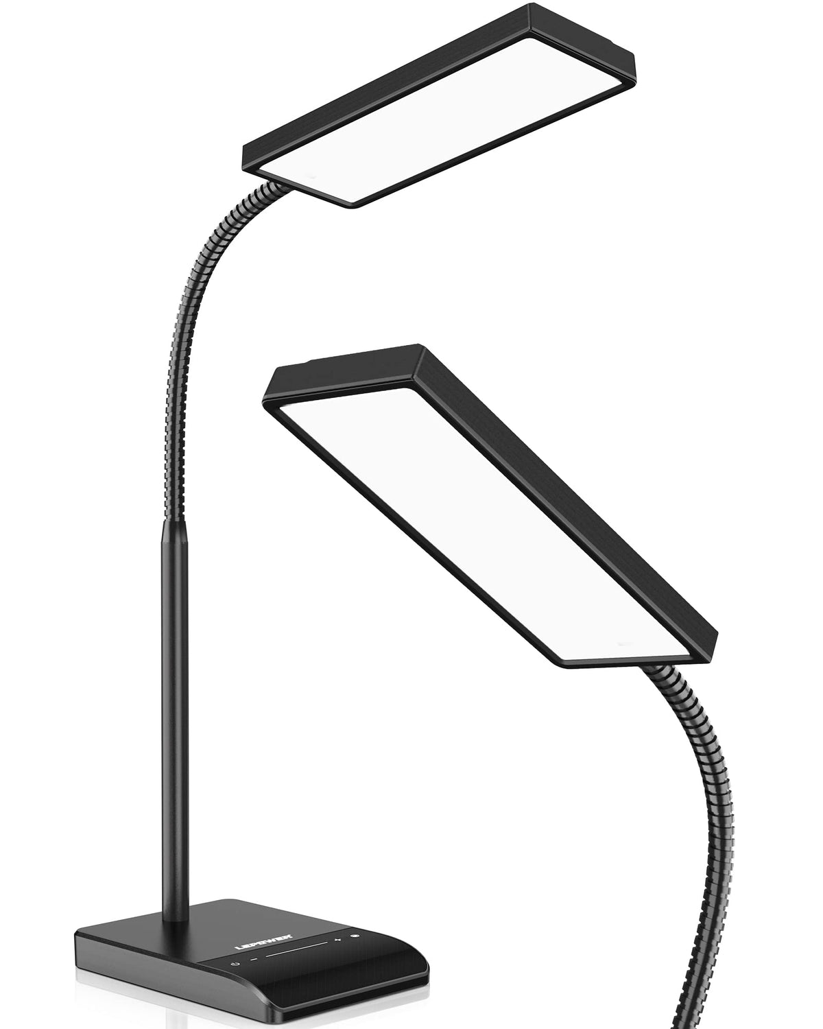 LEPOWER desk lamp 800lm LED provides even lighting for home office tasks.