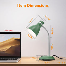 LEPOWER desk lamp base and shade for sturdy, stylish bedside lighting.