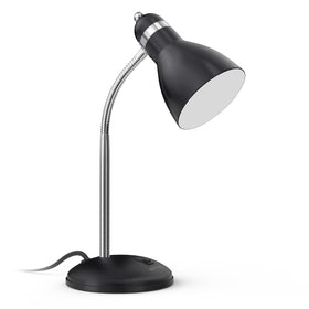 LEPOWER desk lamp offers adjustable, eye-friendly illumination for late-night reading.