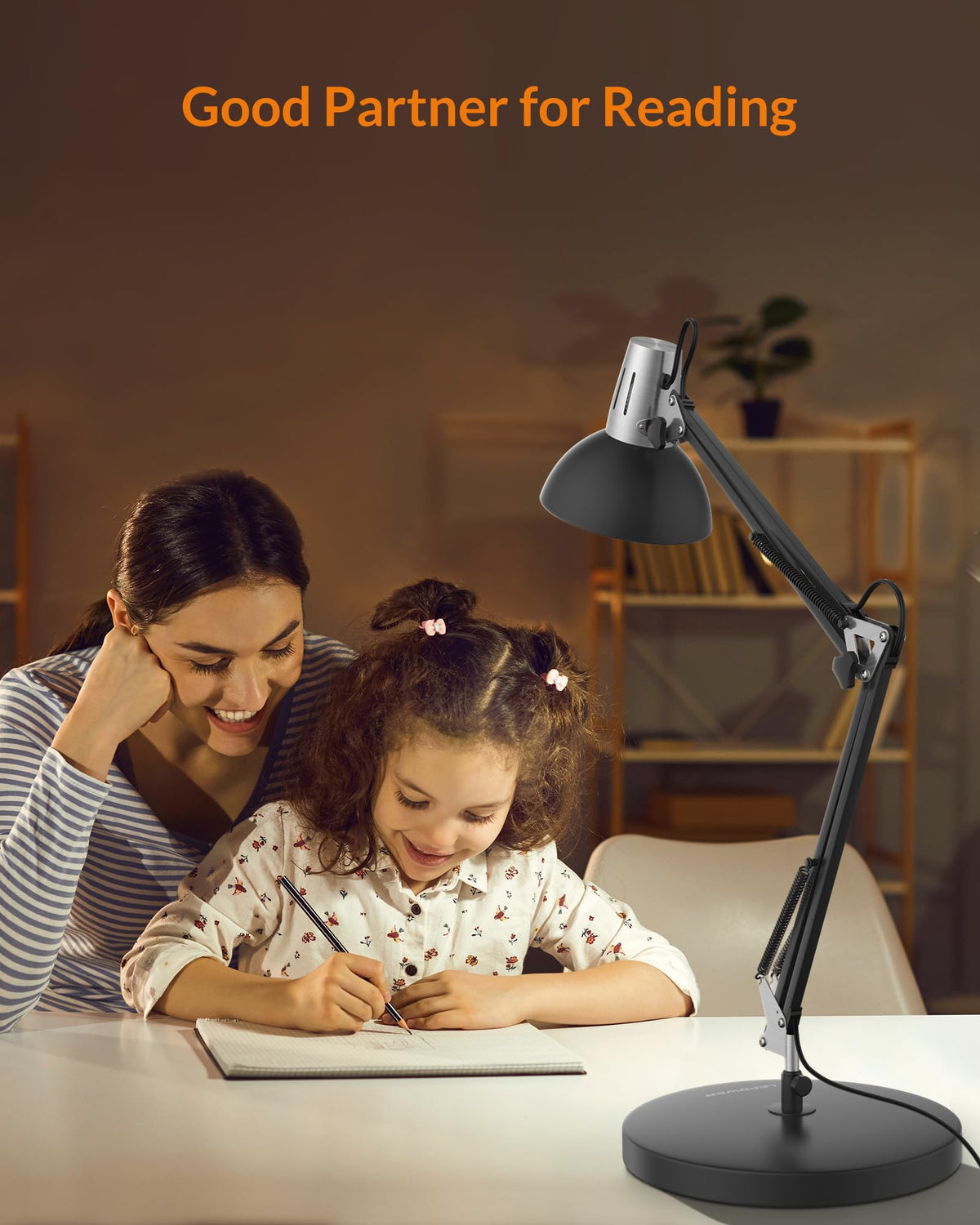 LEPOWER on/off switch on the lamp cord for easy power control