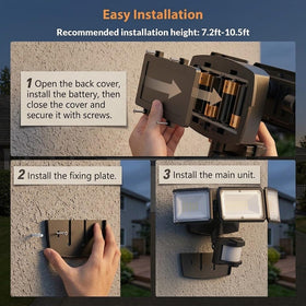 LEPOWER eco mode conserves energy after motion for efficient use