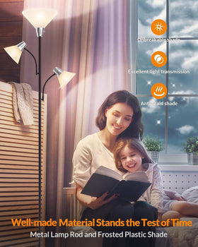 LEPOWER floor lamp quick and easy assembly in minutes