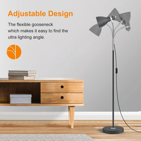 LEPOWER standing lamp—easy assembly and quick setup.