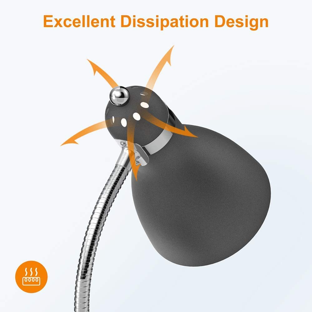 LEPOWER adjustable reading lamp—great for bedrooms, offices, dorm rooms.
