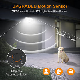 LEPOWER IP65 waterproof housing withstands rain and snow.