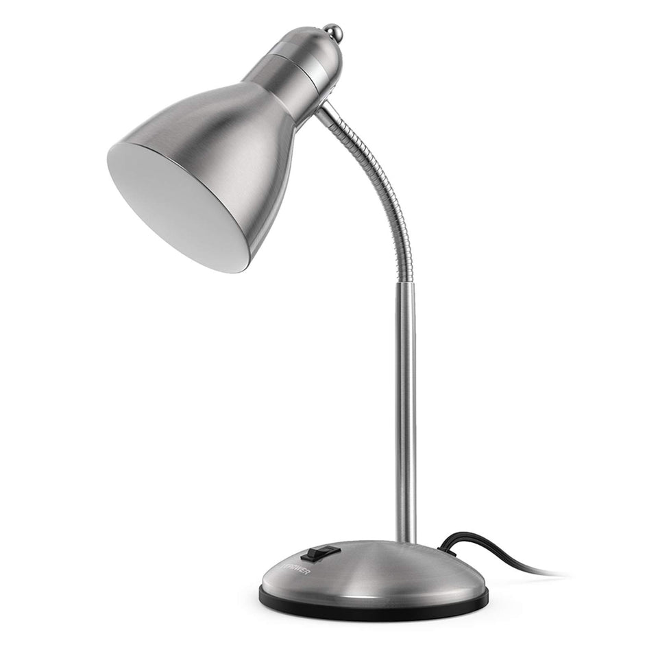 LEPOWER Metal Desk Lamp base provides sturdy support for desk setups.