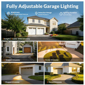 LEPOWER-TEC adjustable brightness keeps lighting comfortable and energy-efficient