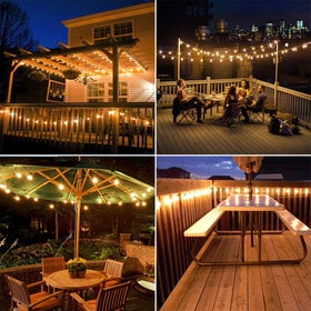 Lepro 3600mAh battery powers extended outdoor lighting sessions
