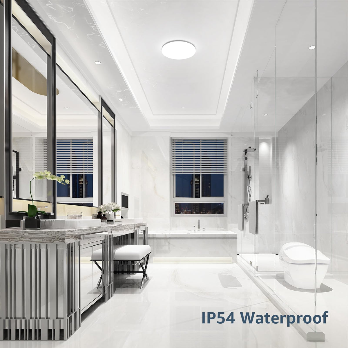 Lepro 5000K daylight LED provides crisp daytime illumination