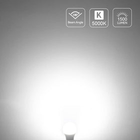 Lepro daylight-white bulbs brighten spaces for tasks and focused work.