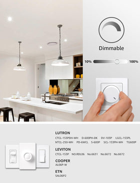 Lepro bulbs with E26 base fit standard fixtures for versatile home use