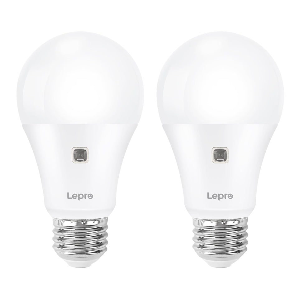 Lepro Dusk-to-dawn outdoor bulb with auto on/off for safe exterior lighting