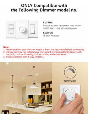 Lepro E26 medium-base bulb fits most fixtures for quick upgrades.