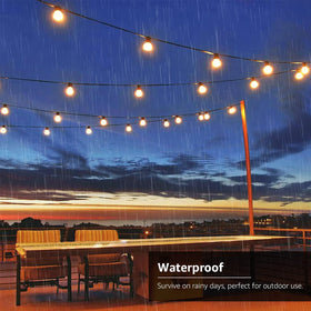Lepro four lighting modes: steady and twinkle options