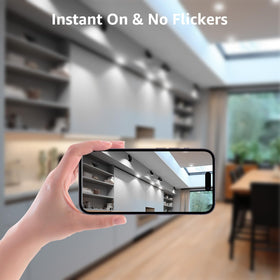 Lepro GU10 LED bulb safe for home use with eye-friendly light