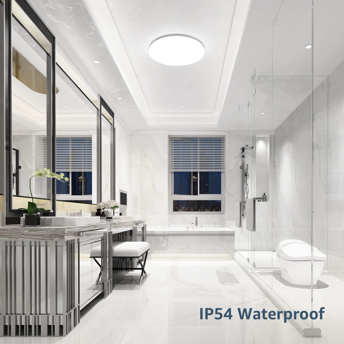 Lepro IP54 waterproof ceiling light for bathroom humidity