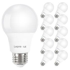 Lepro LED bulb daylight 5000K in an E26 socket for bright task lighting