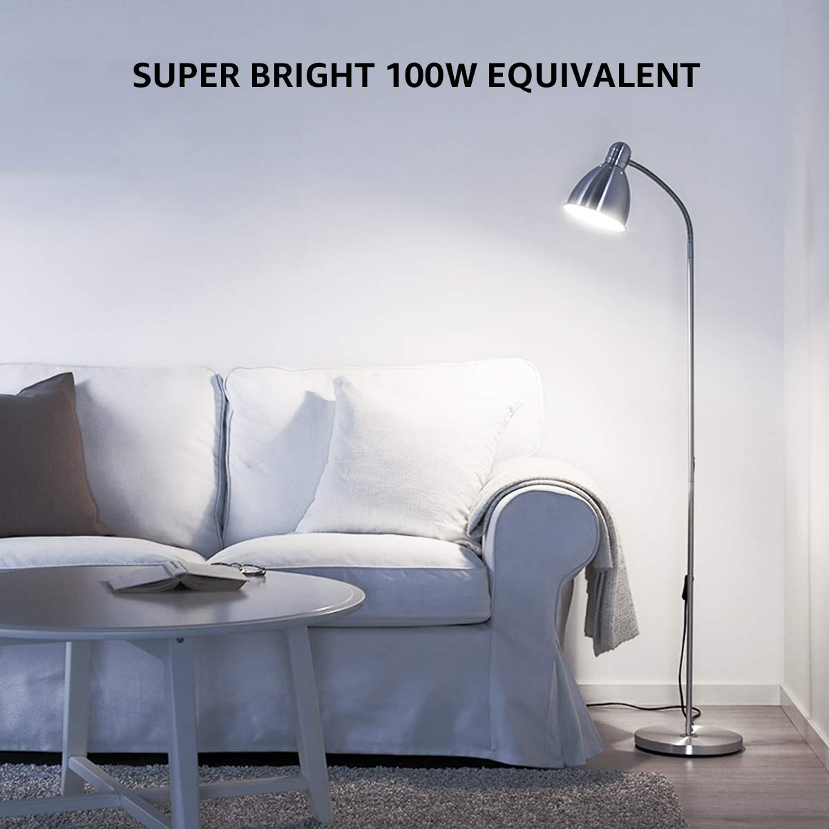 Lepro LED bulb with E26 base, easy screw-in installation for any room.