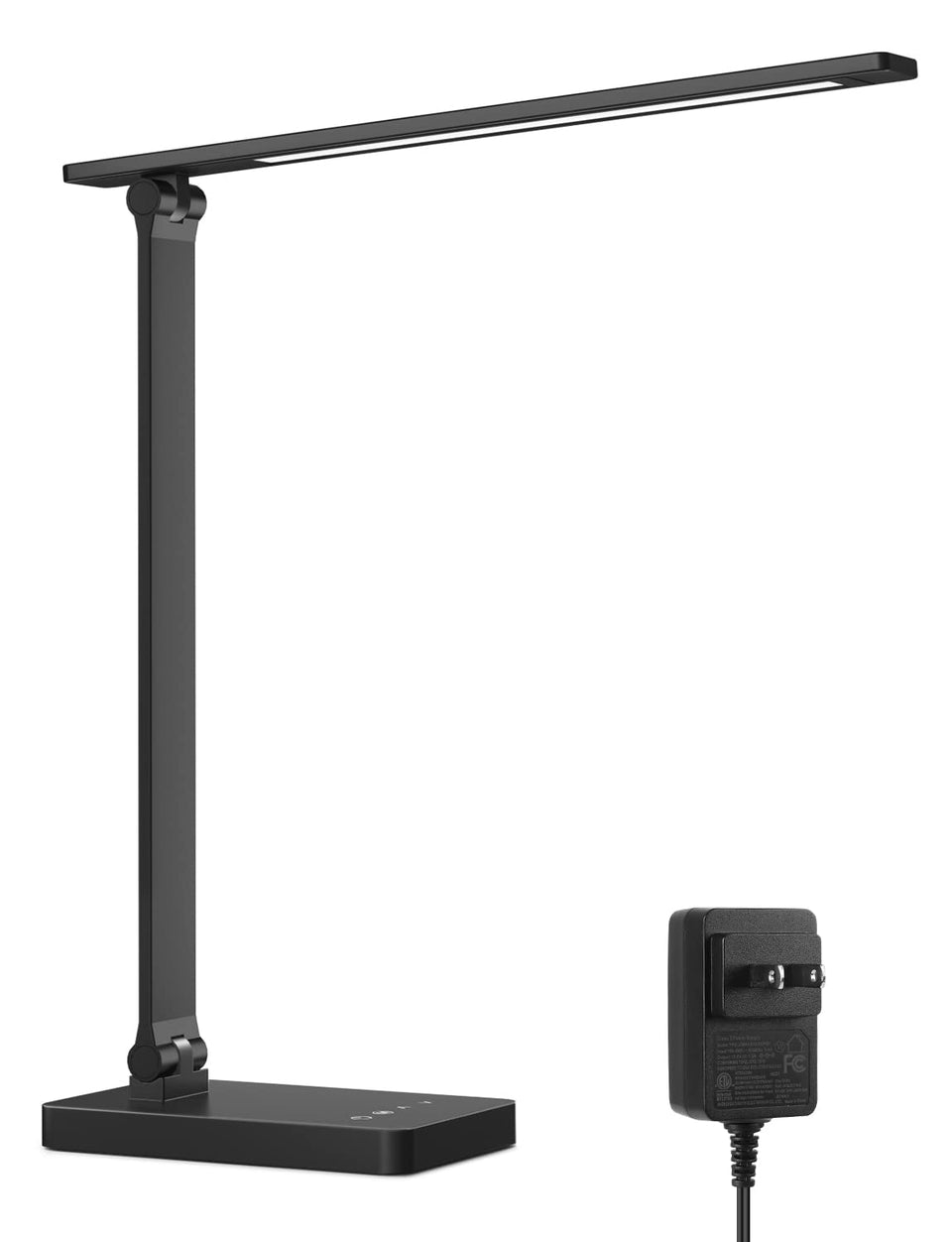Lepro LED Desk Lamp base showing compact, space-saving design for small desks.