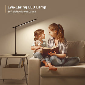 Lepro LED Desk Lamp energy-saving feature reduces heat and power use.