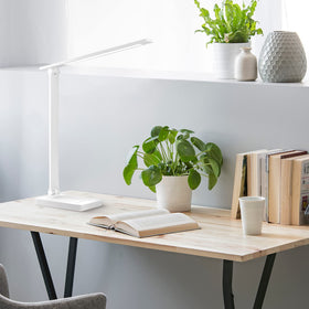 Lepro LED Desk Lamp US power adapter provides reliable power connection