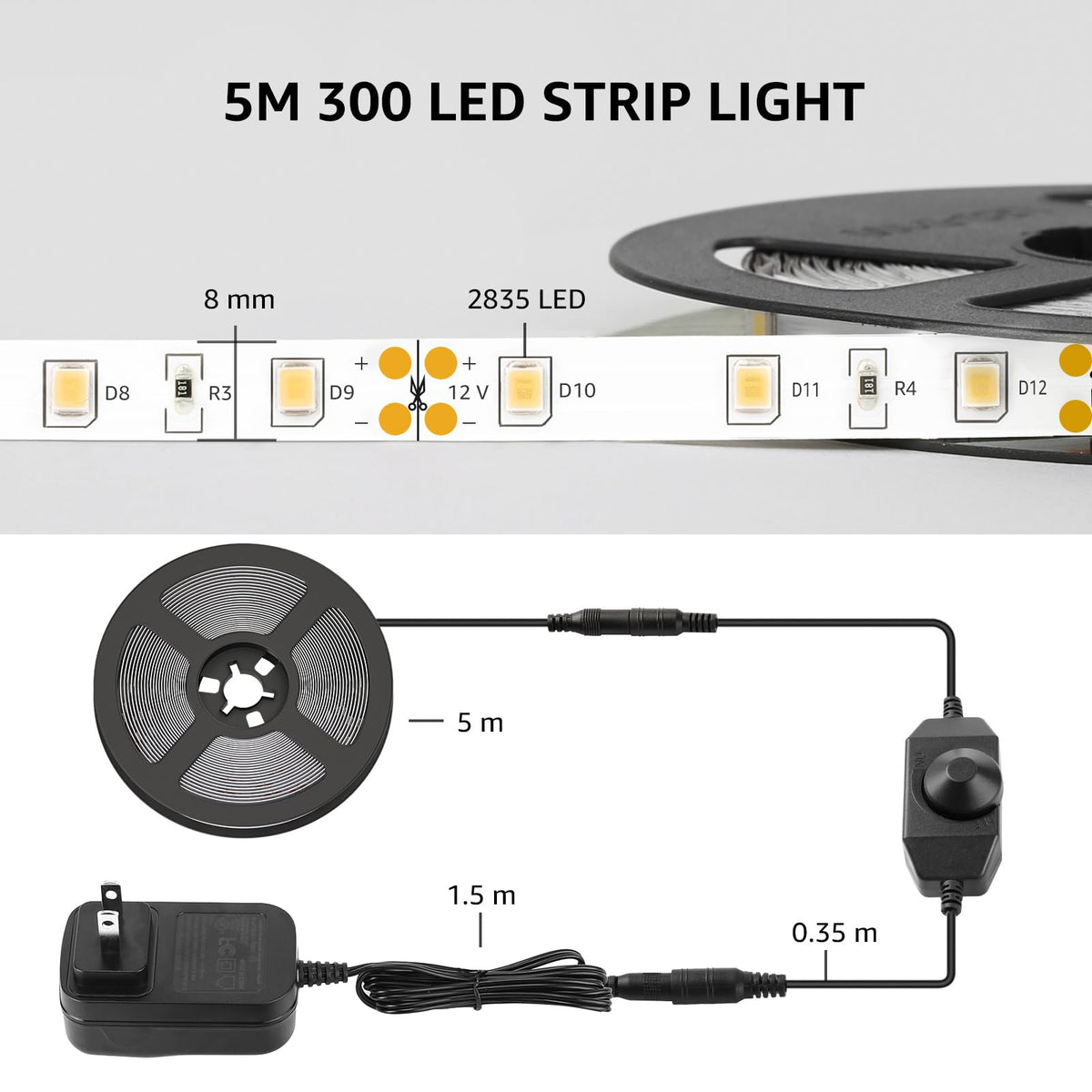 Lepro daylight white 6000K glow enhances task clarity in kitchen and workspace.