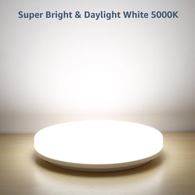 Lepro round slim-design ceiling light blends into ceilings