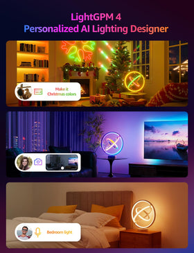 Lepro TB1 DIY segments enable customizable color zones for personalised desk lighting