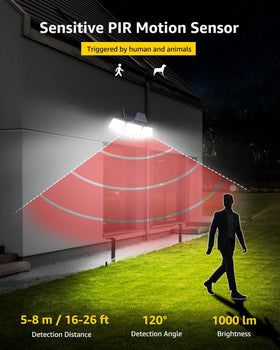 Lepro WL4000 IP65 waterproof outdoor light for durable weather resistance.