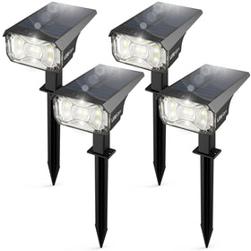 LEREKAM solar spot light porch lighting for safer entryways at night