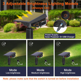 LEREKAM uplights a tree and garden with even landscape lighting
